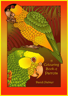 A Colouring Book of Parrots
