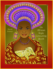An African Style Colouring Book