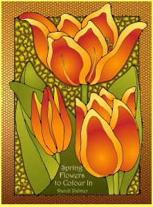 A Colouring Book of Spring Flowers